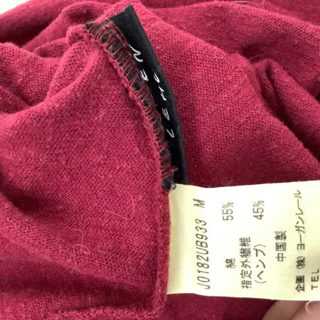 JURGEN LEHL ヨーガンレール レディース カットソー SIZE M レッド