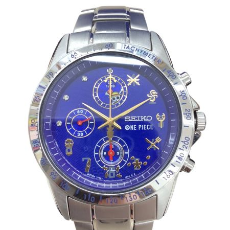 SEIKO セイコー ONE PIECE ワンピース アニメ20周年記念 クォーツ 腕時計 7T92-HBMO