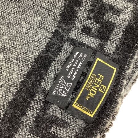 FENDI フェンディ マフラー グレー