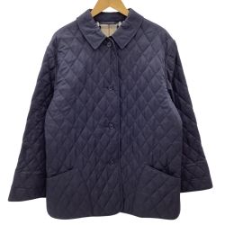 BURBERRY LONDON バーバリーロンドン レディース キルティング ジャケット ネイビー Bランク