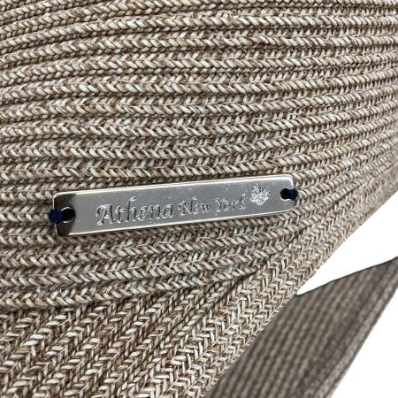 Athena New York 未使用 タグ付き アシーナニューヨーク ジャネット 帽子 ベージュ