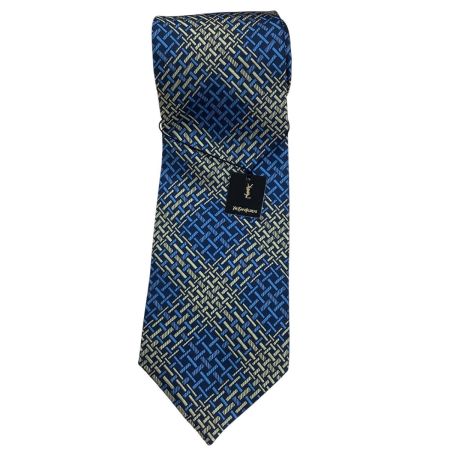 Yves Saint Laurent イブサンローラン 未使用 ネクタイ ブルー