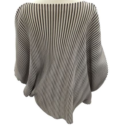 ISSEY MIYAKE イッセイミヤケ PLEATS PLEASE 変形 カットソー  PP83FK293 ベージュ×グレー