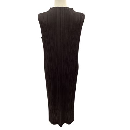 ISSEY MIYAKE イッセイミヤケ PLEATS PLEASE ワンピース SIZE 3 PP83-JH126 ブラウン