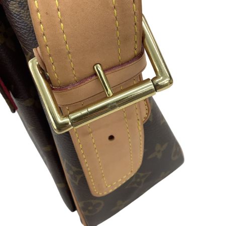 LOUIS VUITTON ルイヴィトン モノグラム ヴィバシテGM ショルダーバッグ ブラウン