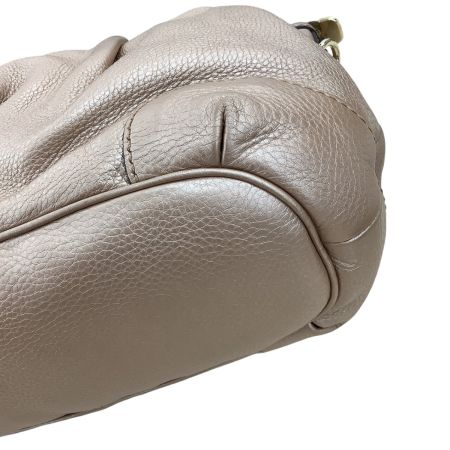 GUCCI グッチ ディアマンテ スーキー ハンドバッグ シャンパンゴールド