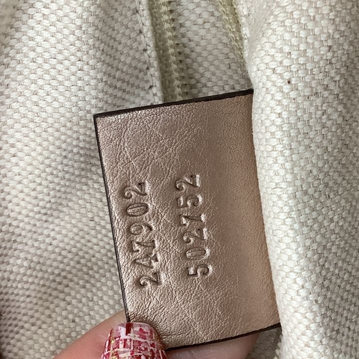 GUCCI グッチ ディアマンテ GG スーキー シマ ハンドバッグ ホワイト GUCCI グッチ ディアマンテ スーキー ハンドバッグ シャンパンゴールド