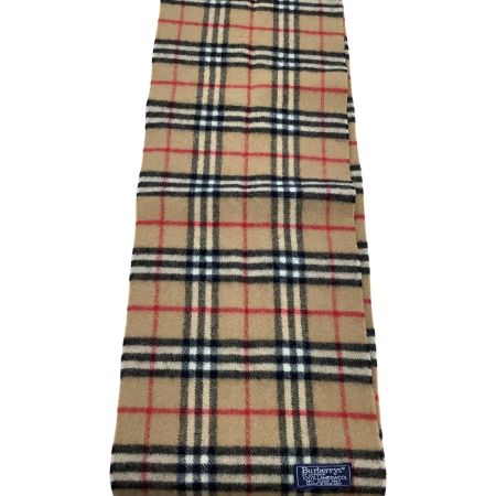 Burberrys バーバリーズ マフラー  100% ラムウール ベージュ