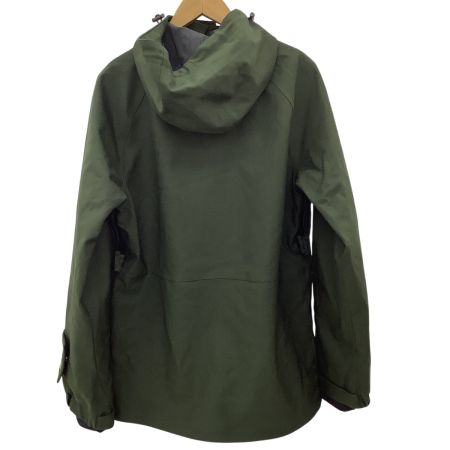 himass mania ハイマスマニア メンズ スノーボードウェア 上下セット SIZE M カーキ×ブラウン