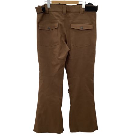 himass mania ハイマスマニア メンズ スノーボードウェア 上下セット SIZE M カーキ×ブラウン