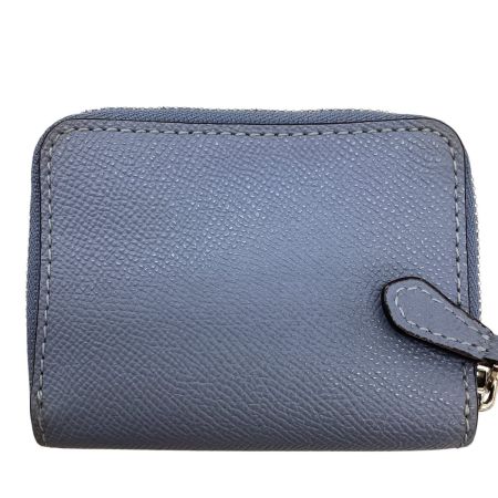 COACH コーチ レディース 折り財布 ブルー