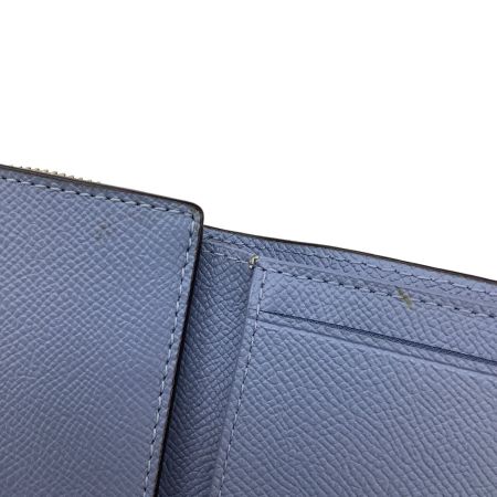 COACH コーチ レディース 折り財布 ブルー