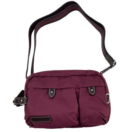 STEFANOMANO ステファノマーノ ショルダーバッグ ワインレッド