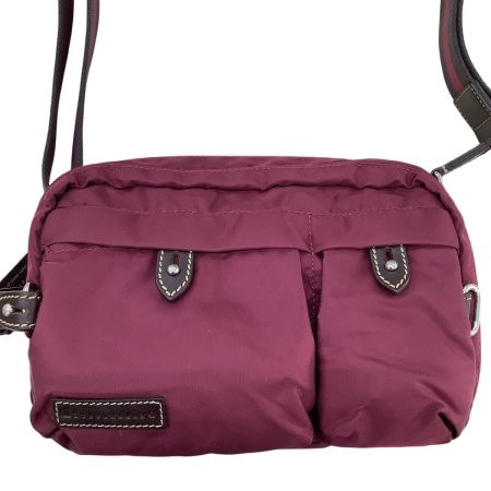 STEFANOMANO ステファノマーノ ショルダーバッグ ワインレッド