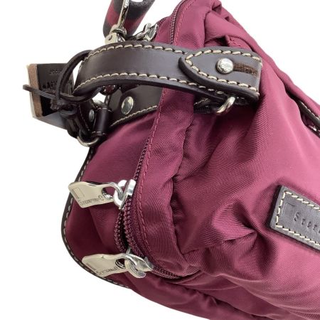 STEFANOMANO ステファノマーノ ショルダーバッグ ワインレッド