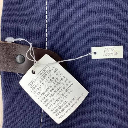 TAMPICO タンピコ 未使用 タグ付き トートバッグ  ネイビー