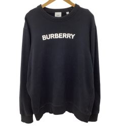 BURBERRY バーバリー メンズ スウェット トレーナー SIZE L ブラック Bランク