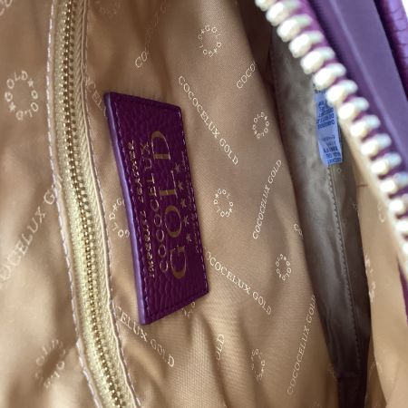 COCOCELUX GOLD ココセリュックスゴールド 未使用 タグ付き ショルダーバッグ ワインレッド