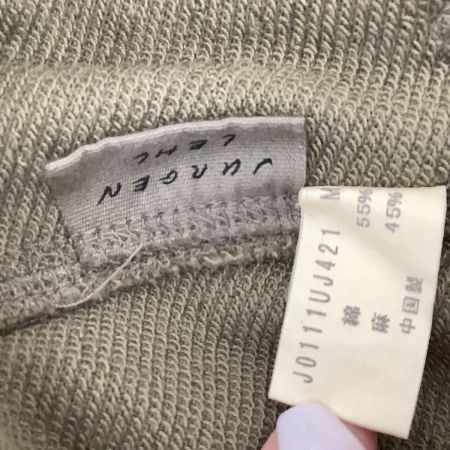 JURGEN LEHL ヨーガンレール レディース パーカー SIZE M カーキ