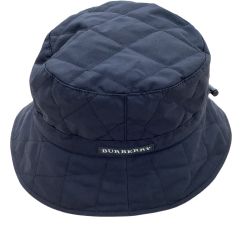 BURBERRY GOLF バーバリー ゴルフ ハット帽子 ブラック Bランク