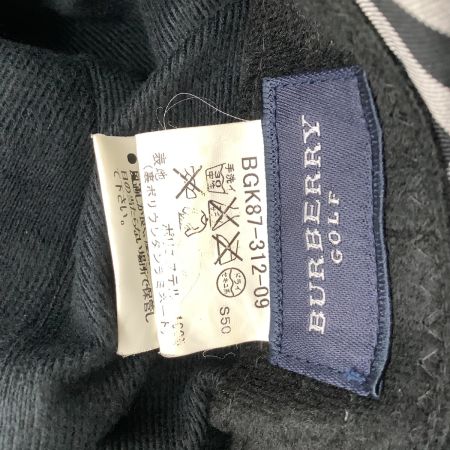 BURBERRY GOLF バーバリー ゴルフ ハット帽子 ブラック