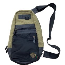 Orobianco オロビアンコ ワンショルダーバッグ ボディバッグ オリーブ×ブラック Bランク