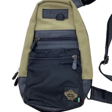 Orobianco オロビアンコ ワンショルダーバッグ ボディバッグ オリーブ×ブラック