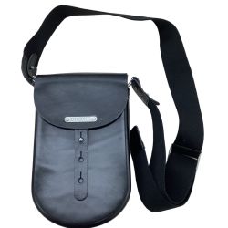 BROOKS ブルックス ボディーバッグ レザー  ブラック Bランク