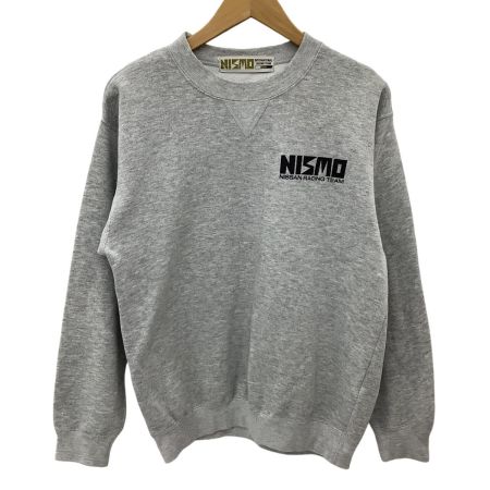 NISMO ニッサン・モータースポーツ・インターナショナル メンズ トレーナー スウェット  旧ロゴ ワールドチャンピオンシップ グレー