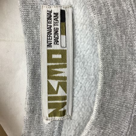 NISMO ニッサン・モータースポーツ・インターナショナル メンズ トレーナー スウェット  旧ロゴ ワールドチャンピオンシップ グレー