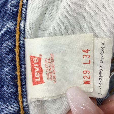 LEVI'S リーバイス Vintage   90s made in USA 日本販売品 メンズ デニム ジーンズ  SIZE 73.5cm (W29)