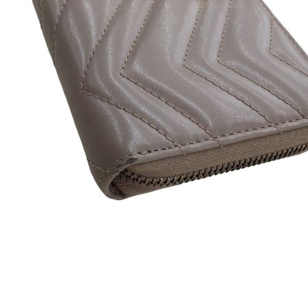 GUCCI グッチ レディース 長財布 GG マーモント 443123・2149 ピンクベージュ