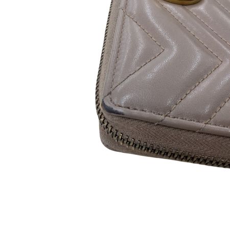 GUCCI グッチ レディース 長財布 GG マーモント 443123・2149 ピンクベージュ