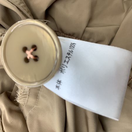 Bel Paci ベルパーチ レディース ナイロンコート SIZE 2 花モチーフ ベージュ