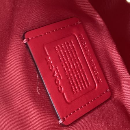 COACH コーチ レディース ショルダーバッグ F29210 ダークブラウン×レッド