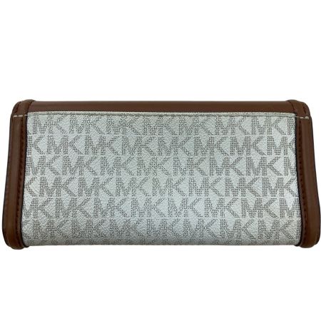 MICHAEL KORS マイケルコース レディース 長財布 35F9GFTE3B ブラウン×アイボリー