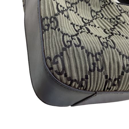 GUCCI グッチ レディース ミニ ハンドバッグ プリーツ GG柄 001-3812 002122 ブラウン