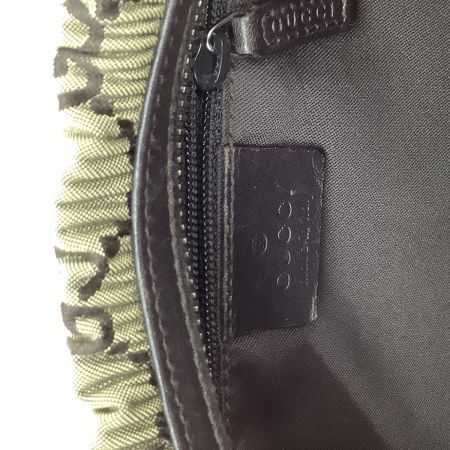 GUCCI グッチ レディース ミニ ハンドバッグ プリーツ GG柄 001-3812 002122 ブラウン