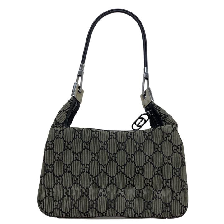 GUCCI グッチ レディース ミニ ハンドバッグ プリーツ GG柄 001-3812 