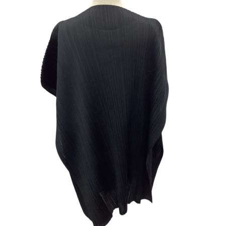 ISSEY MIYAKE イッセイミヤケ PLEATS PLEASE 変形 カットソー SIZE 3 PP03-JT782 ブラック
