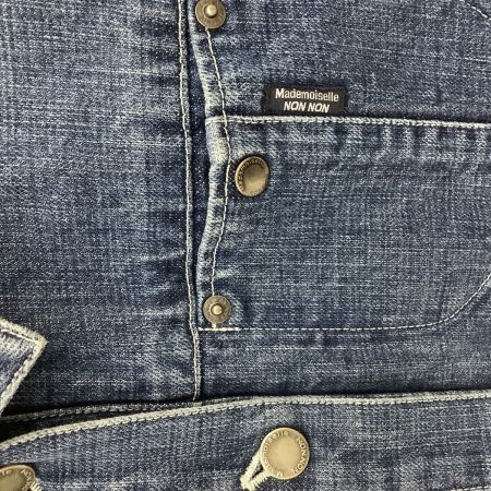Mademoiselle NONNON マドモアゼルノンノン レディース デニムジャケット  ブルー