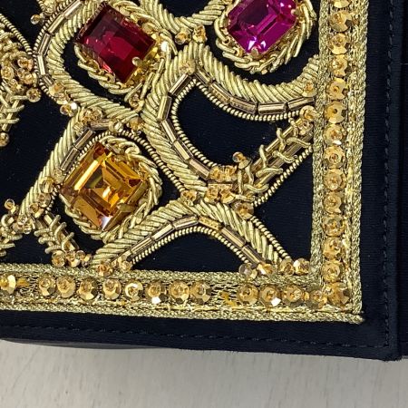 DANIEL SWAROVSKI ダニエル・スワロフスキー ハンドバッグ ブラック