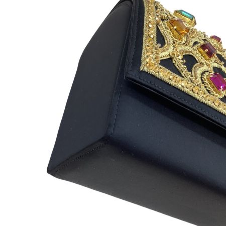 DANIEL SWAROVSKI ダニエル・スワロフスキー ハンドバッグ ブラック