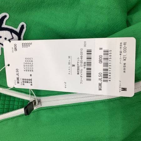 Munsingwear マンシングウェア 未使用 タグ付き メンズ ゴルフウェア フルジップジャケット SIZE M グリーン