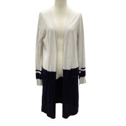 MAX MARA マックスマーラー レディース カーディガン SIZE M NY81831 ベージュ×ブラック Bランク
