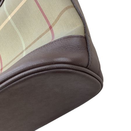 BURBERRY バーバリー ハンドバッグ ポーチ付き カーキ