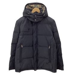 BURBERRY LONDON バーバリーロンドン メンズ ダウンジャケット SIZE LL ブラック Bランク