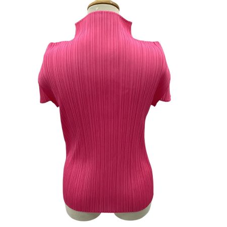 ISSEY MIYAKE イッセイミヤケ PLEATS PLEASE カットソー  SIZE 4 ピンク PP81-JK189 ピンク