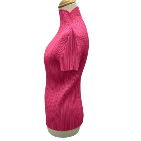 ISSEY MIYAKE イッセイミヤケ PLEATS PLEASE カットソー  SIZE 4 ピンク PP81-JK189 ピンク