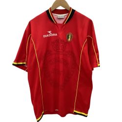 DIADORA ディアドラ サッカー ベルギー代表  1997-98  ユニフォーム Bランク